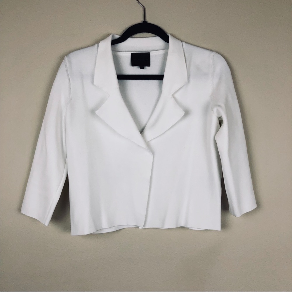 Hotel Particuiier White Knit Cardigan